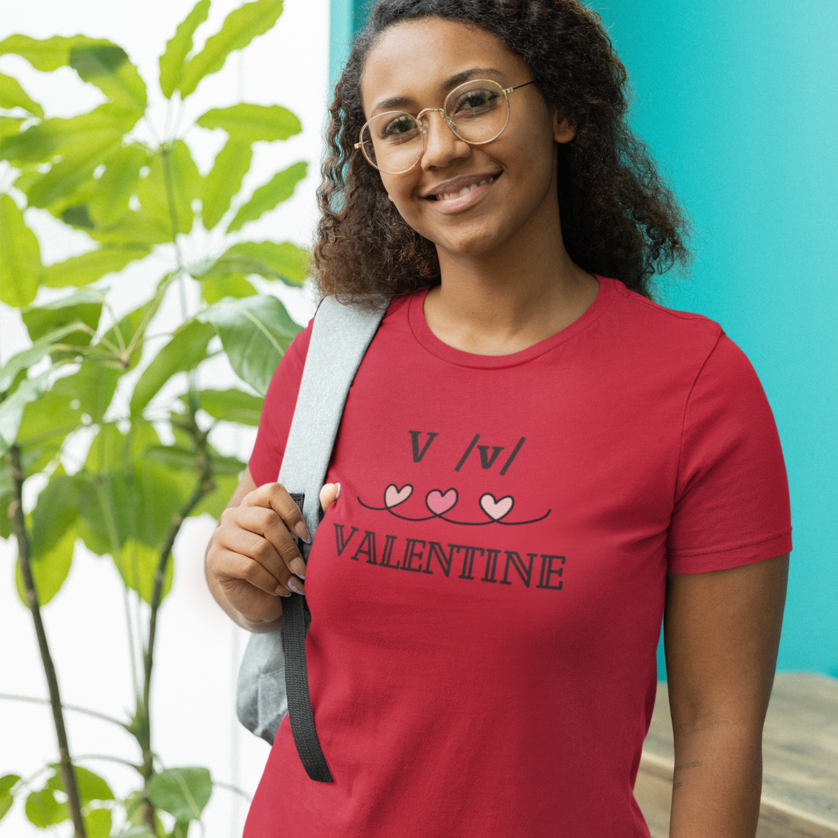 V /V/ Valentine Teacher Graphic Tee – Pear Tree Boutique