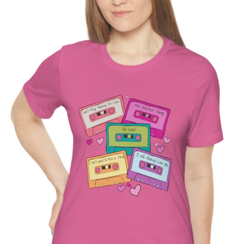 Love Songs Mix Tape Graphic Tee