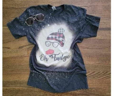 Oh Fudge! Graphic Tee--Christmas in July