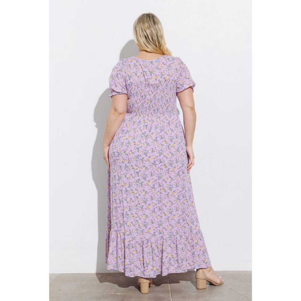 Keepsake luscious dress sales in lilac floral