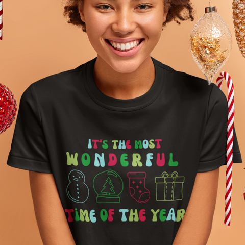 It's the Most Wonderful Time of the Year Christmas Graphic Tee