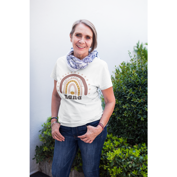 Thankful Grateful Blessed Boho Rainbow Thanksgiving Graphic Tee--Several Options