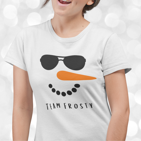 Team Frosty Christmas Graphic Tee